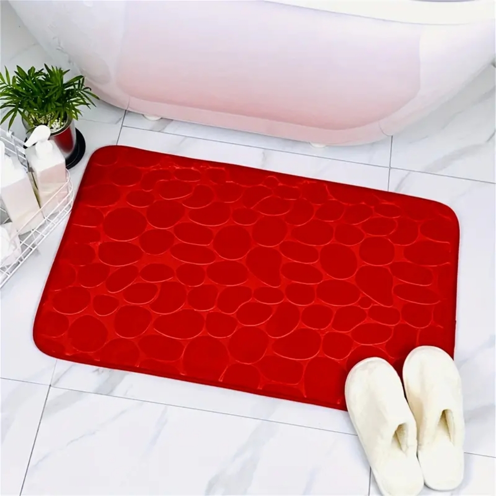 Velvet Soft Plush Rogue Non Slip Memory Foam Bathroom Rug BRAND NEW